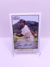 2010 Tristar Obak Tim Raines Auto #A76 9/75
