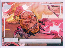 2023 Upper Deck Marvel Allegiance Chapters MODOK 2012 #0 RAINBOW 18/63