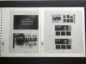 Lindner T146H Illustrated Stamp Booklet Pages 67,68 (2005) - Picture 1 of 1