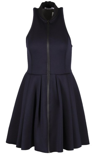 T BY ALEXANDER WANG MINI ABITO MEDIO IN NEOPRENE BLU