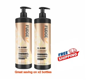 Fudge All Blonde Colour Lock Conditioner 1000ml - Picture 1 of 6