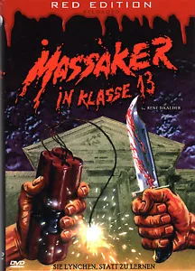 Massaker in Klasse 13 , small hardbox , only german audio , uncut , Region2 ,NEW - Imagen 1 de 3