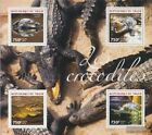 Niger 2932 2935 Sheetlet Complete Issue Mnh 2014 Krokodile