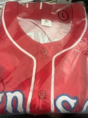 NUEVA Camiseta Medias Rojas Cabo Verde Adulto Grande Día de Juego Sorteo SGA 8/30/25 NUEVA Foto 1 de 3