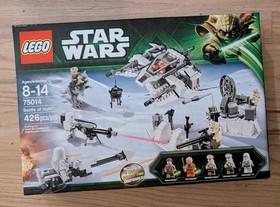 LEGO #75014 STAR WARS:Battle of Hoth-Retired*FACTORY SEALED*2013-Luke Skywalker!