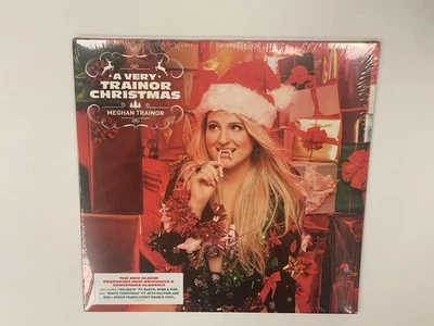 Very Trainor Christmas Meghan Trainor  Sealed 2 LP Red & Green New Foto 1 de 2