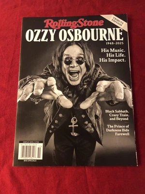 Rolling Stone Ozzy Osbourne Tribute Edition Magazine - Crease - Image 1 of 4