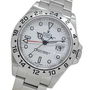 Rolex ROLEX Explorer II 16570 F serial number Men's watch Date Automatic AT Stai - Picture 1 of 10