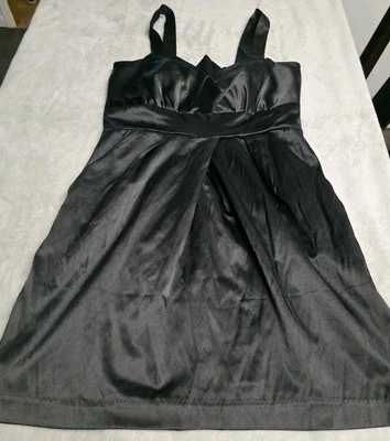 VTG Y2K Little Black Dress Pockets Formal Evening Date Night Womens SZ 7  - Image 1 of 4