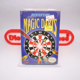 NES Nintendo Game MAGIC DARTS - NEW & Factory Sealed with Authentic H-Seam!