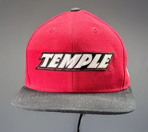 Adidas Temple University Owls Baseball Hat SnapBack Adjustable Embroidered - Picture 1 of 17