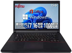 Fujitsu 15.6" Laptop Core i7-3632QM 16GB RAM 1TB SSD Win11 Pro MS Office 2019 JP - Picture 1 of 7