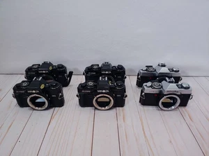 Lot Of 6 Minolta 35mm Film Camera Body X-700 XG7 XG1 Untested Parts Repair As Is - Picture 1 of 22