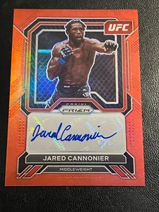 2023 Prizm UFC Superstar Auto Rojo #SA-JCN Jared Cannonier /99 - Peso mediano - Imagen 1 de 1