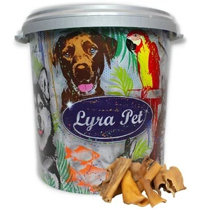 5 kg Rinderkopfhaut Abschnitte 5000 g Hundefutter Hund Lyra Pet® in 30 L Tonne - Bild 1 von 8
