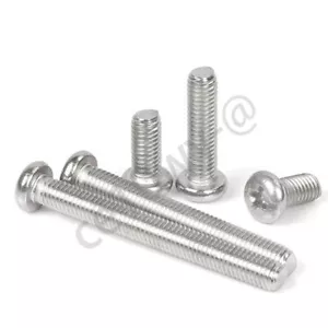 Tornillo máquina de cabeza Phillips Pan M1 M1.2 M1.4 M1.6 M2 M2.5 acero inoxidable 304 A2 - Imagen 1 de 6