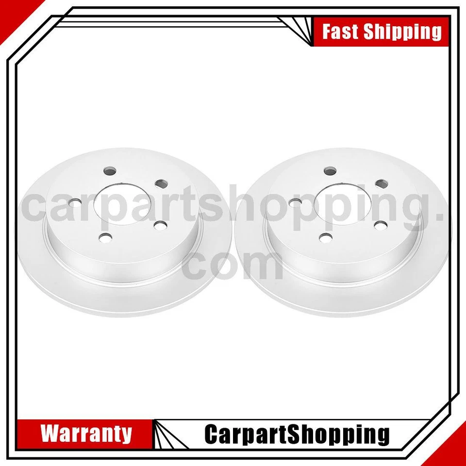 2 Rear Brake Rotors Fits 2000 2001 2002 2003 2004 2005 Chevrolet Impala_C - Image 1 of 2