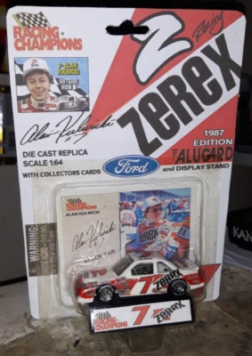 Diecast Racing Champions Alan Kulwicki#7 ZEREX  1987( Custom made) - Photo 1/4