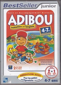 CD-ROM ADIBOU INITIATION A L'ANGLAIS DE 4-7 ANS MATERNELLE ET CP - Photo 1/1