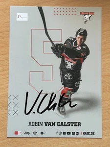 Robin Van Calster Colonia squali cartolina autografata originale firmata #40627 - Foto 1 di 1