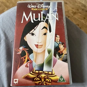 MULAN Video VHS PAL Walt Disney Classic - Picture 1 of 1