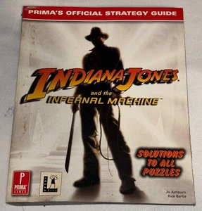 Indiana Jones & Infernal Machine PC Computer Video Game Official Strategy Guide - Picture 1 of 1