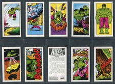 T. WALL WALLS - INCREDIBLE HULK RECORDS - TRADE CARDS - PICK YOUR CARD