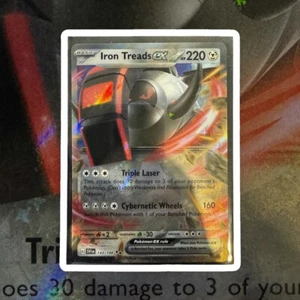 Iron Treads ex - 143/198 - Ultra Rare - Scarlet & Violet - NM/M - Pokemon Card - Picture 1 of 2