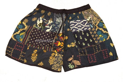 Pantalones Cortos de Verano Unisex Unisex Pantalones Cortos de Retazos, Algodón Corto Foto 1 de 3