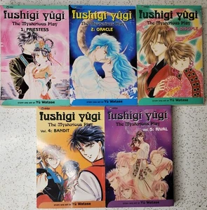 Fushigi Yugi: The Mysterious Play Vol. 1-5 Manga Book in English Yu Watase - Picture 1 of 3