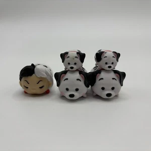 Disney Tsum Tsum 101 Dalmatians Figurines Lot - Picture 1 of 3
