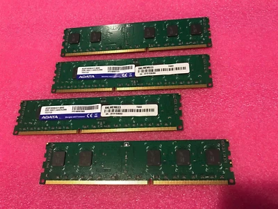 * 6 piece Lot * ADATA 4gb DDR3 1600mhz RAM /  AD3R1600W4G11-BMIE - Image 1 of 3