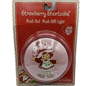 Strawberry Shortcake Push On Push Off Light Easily Installs Anywhere