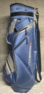 Adams Golf Idea 6-Way Cart Golf Bag Breast Cancer W/ Shoulder Strap & Rain Hood - Picture 1 of 8