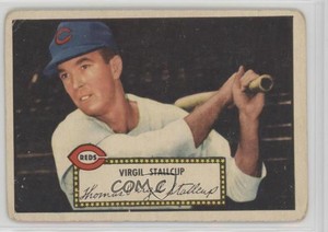 1952 Topps Virgil Stallcup (Red Back) #69.1