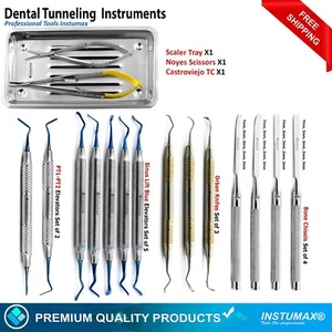 Kit de implante de túnel óseo Dental Vista cirugía de periotoma de injerto de encía periotológica - Imagen 1 de 8