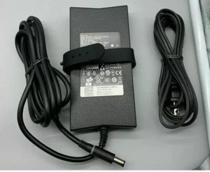 Dell 130w PA-4E OEM LA130PM121 DA130PE1-00 Genuine Laptop AC adapter Charger - Picture 1 of 3