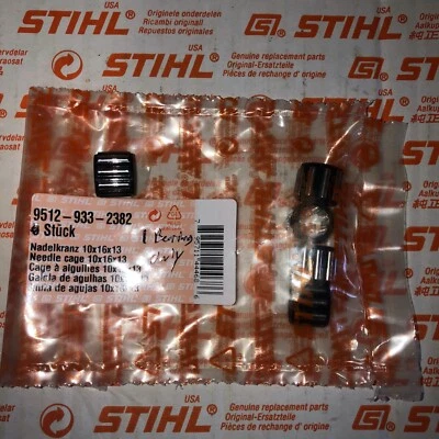 Cojinete de aguja de embrague Stihl 9512 933 2382 10x16x13 MS660 066 064 MS 650 640 OEM Foto 1 de 2