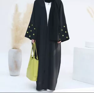 Dubai Abaya Muslim Women Dress Kaftan Dress Maxi - Picture 1 of 5