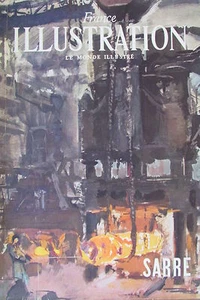 USINE SARREBRUCK SARRE MINE MINEUR CHARBON ACIER REVUE FRANCE ILLUSTRATION 1950 - Picture 1 of 4