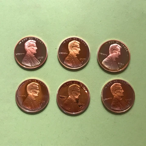 2007 S  Lincoln Cent  Proof   FREE SHIP   ***SEE PICS 1,2&3 - Toning- SALE Cover