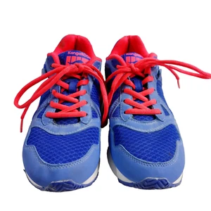 Kangaroos ROOS Women's Size 7.5 Shoes Trainer Sneaker Purple Zipper Pocket - Picture 1 of 11