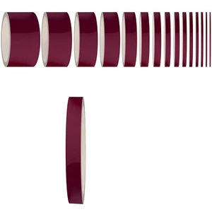 Zierstreifen Matt Bordeaux 35mm Auto Aufkleber Konturen Cartattoo Selfmade - Bild 1 von 6