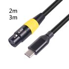 2M Type-C to Female Cord to Computer PC USB Cable Line