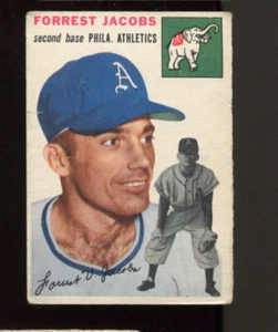 1954 Topps Baseball #129 Forrest Jacobs Card - VG #3266 - Picture 1 of 1