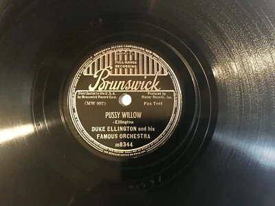 78:BRUNSWICK m8344 DUKE ELLINGTON - PUSSY WILLOW / SUBTLE LAMENT  - Image 1 of 4