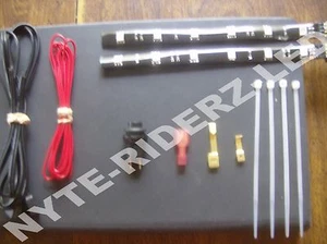 PAR DE TIRAS LED PÚRPURA 5050 SMD 6 TIRAS LED SE ADAPTA A TODOS FORD ACURA NISSAN MAZDA - Imagen 1 de 2