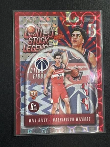 2025-26 Topps Limited Stock Legends Will Riley Cart Load Parallel /25 Rookie RC - Bild 1 von 3