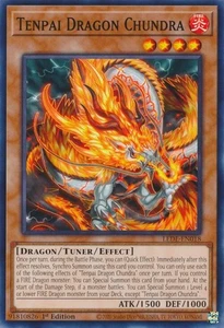 Yu-Gi-Oh! Tenpai Drago Chundra Comune LEDE-EN018 NM - Foto 1 di 1