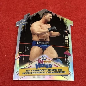 2021 Topps Chrome WWE Best of In Your House Ken Shamrock #IYH-28 Die-Cut Insert - Picture 1 of 7